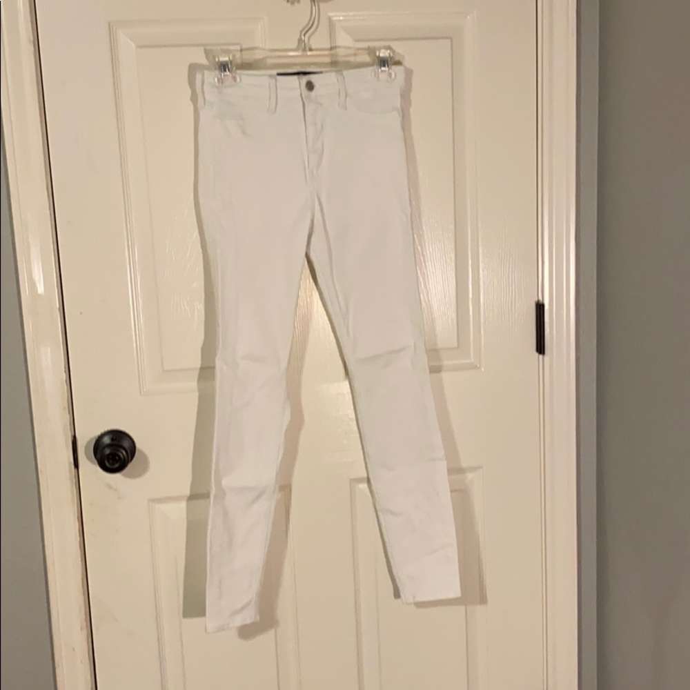 Advanced stretch high rise jean leggings